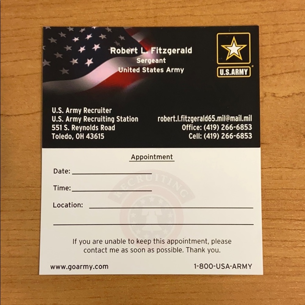 Offering a career